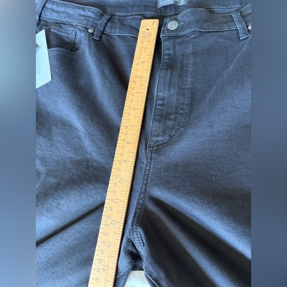 Silver Jeans NWT Ibister high rise skinny black size 22W 29” inseam pants - Picture 9 of 14